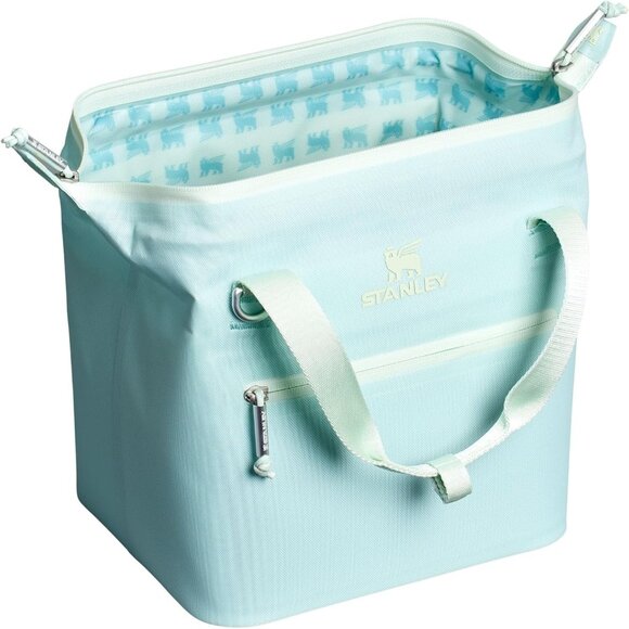 Stanley Seafoam Green 10 Cans 7.2 qt All Day Julienne Mini Cooler Bag READ - Picture 5 of 11